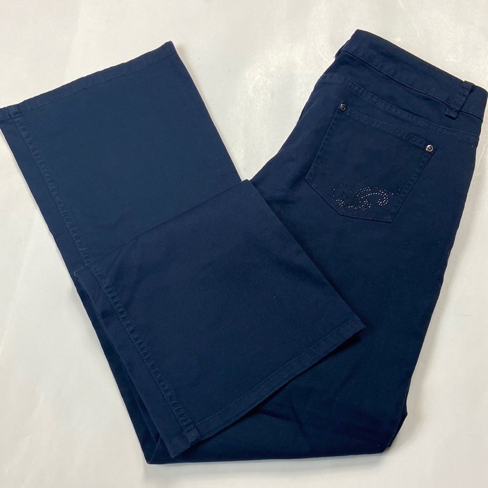 Motto Essentials Pants Jeans Navy Blue Women Size 4 New Not Tag